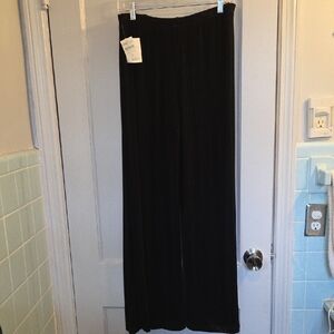 Coldwater Creek Black Travel Knit Pants M